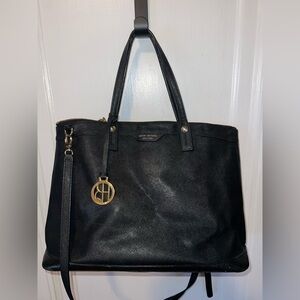 Black Henri Bendel West 57th XL Satchel Bag